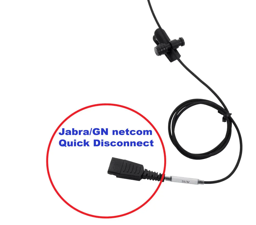 2003 Classic Convertible Telephone Headset w/Jabra GN QD
