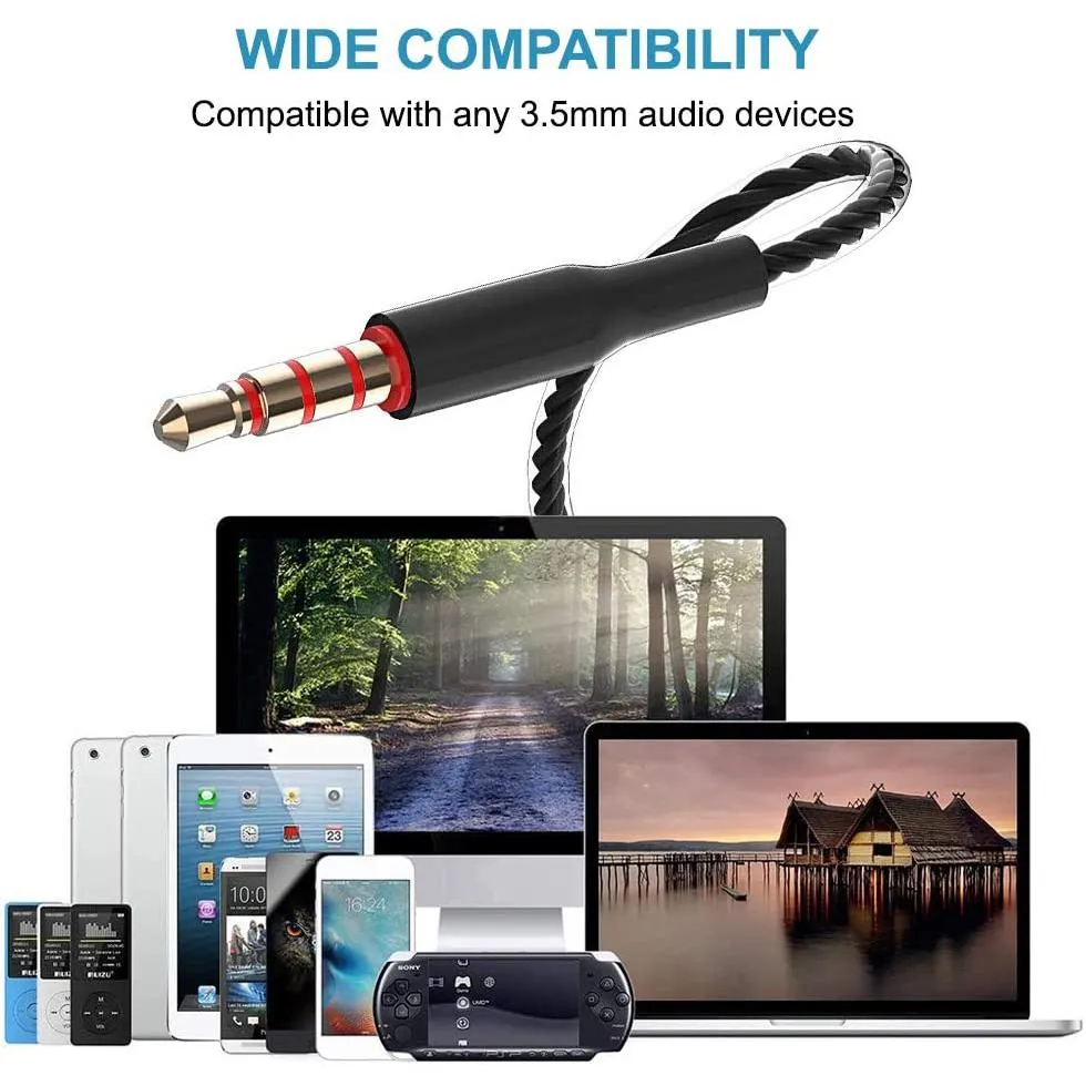 5-Pack: Earbuds Earphones with Microphone