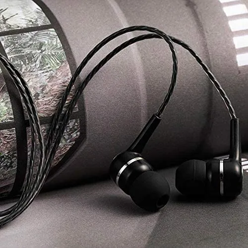 5-Pack: Earbuds Earphones with Microphone