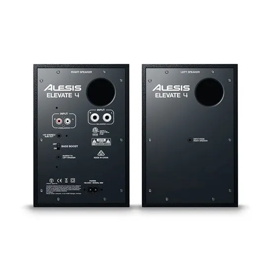 Alesis Elevate 4" Powered Desktop Studio Speakers (Pair)