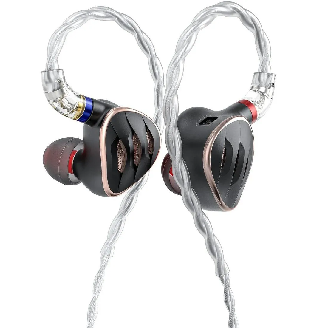 FiiO FH5s wired in-ear headphones, black