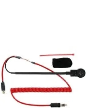 HELMET KIT - STANDARD MIC FLEX BOOM 4 CONDUCTOR COIL CORD