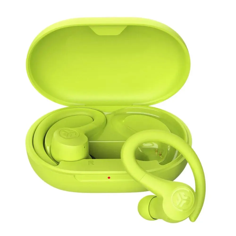 JLab Go Air Sport True Wireless Bluetooth Headphones - Neon Yellow